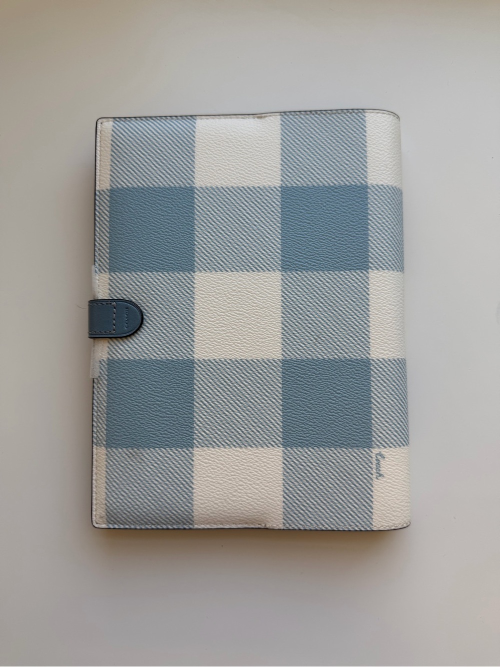❌SOLD❌ Coach Notebook With Gingham Print - Picture 4 of 8